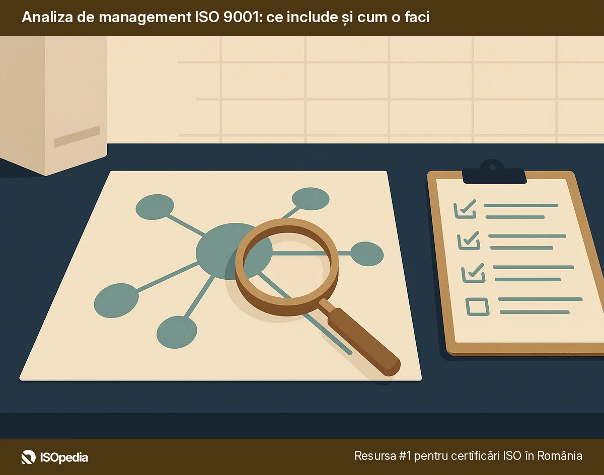Analiza de management ISO 9001: ce include și cum o faci