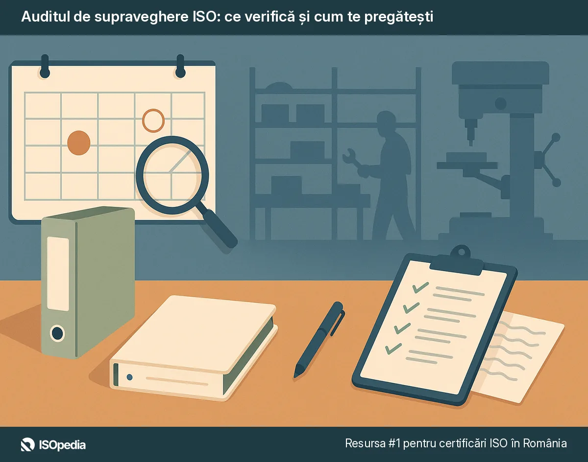 Auditul de supraveghere ISO: ce verifică și cum te pregătești