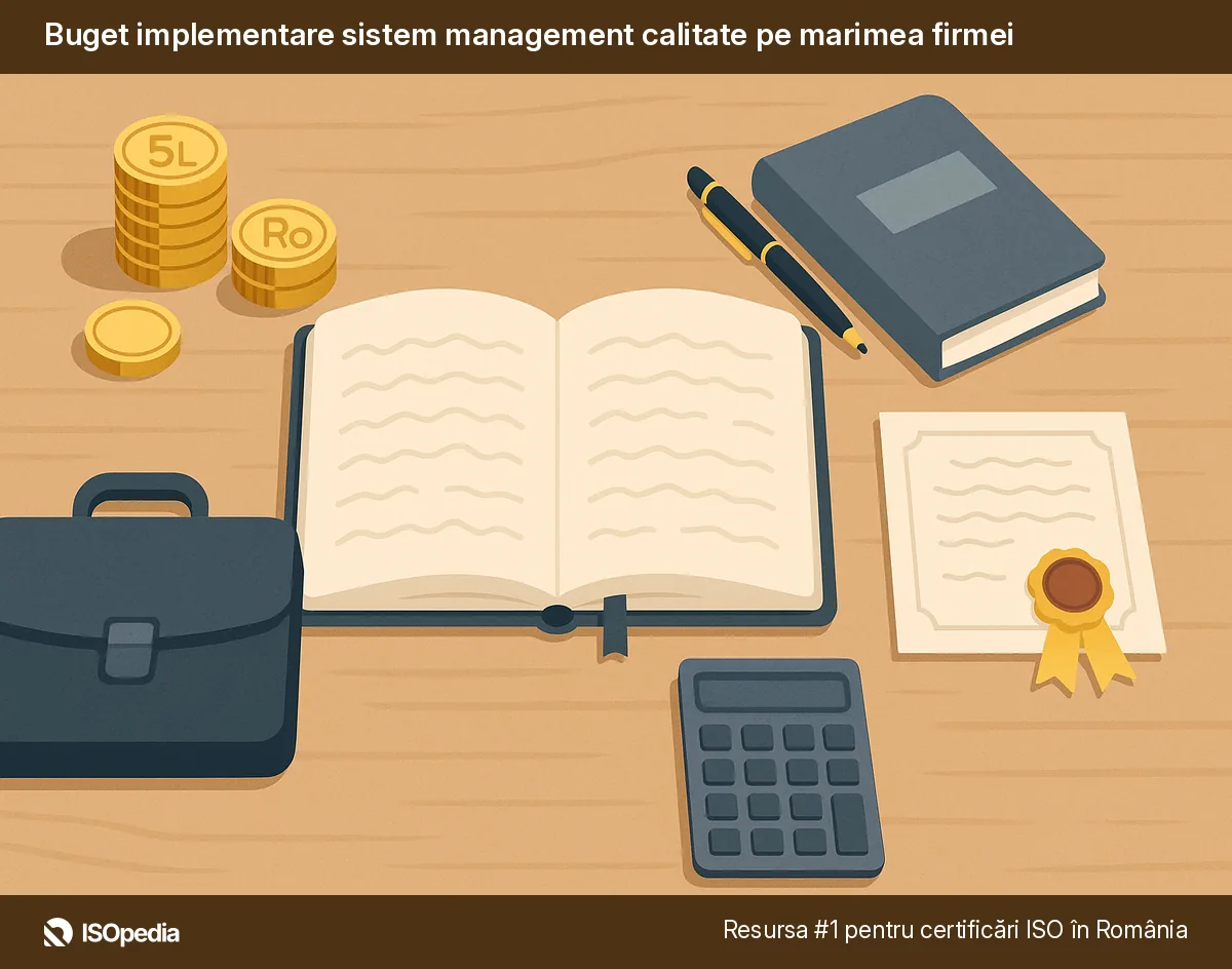 Buget implementare sistem management calitate pe marimea firmei