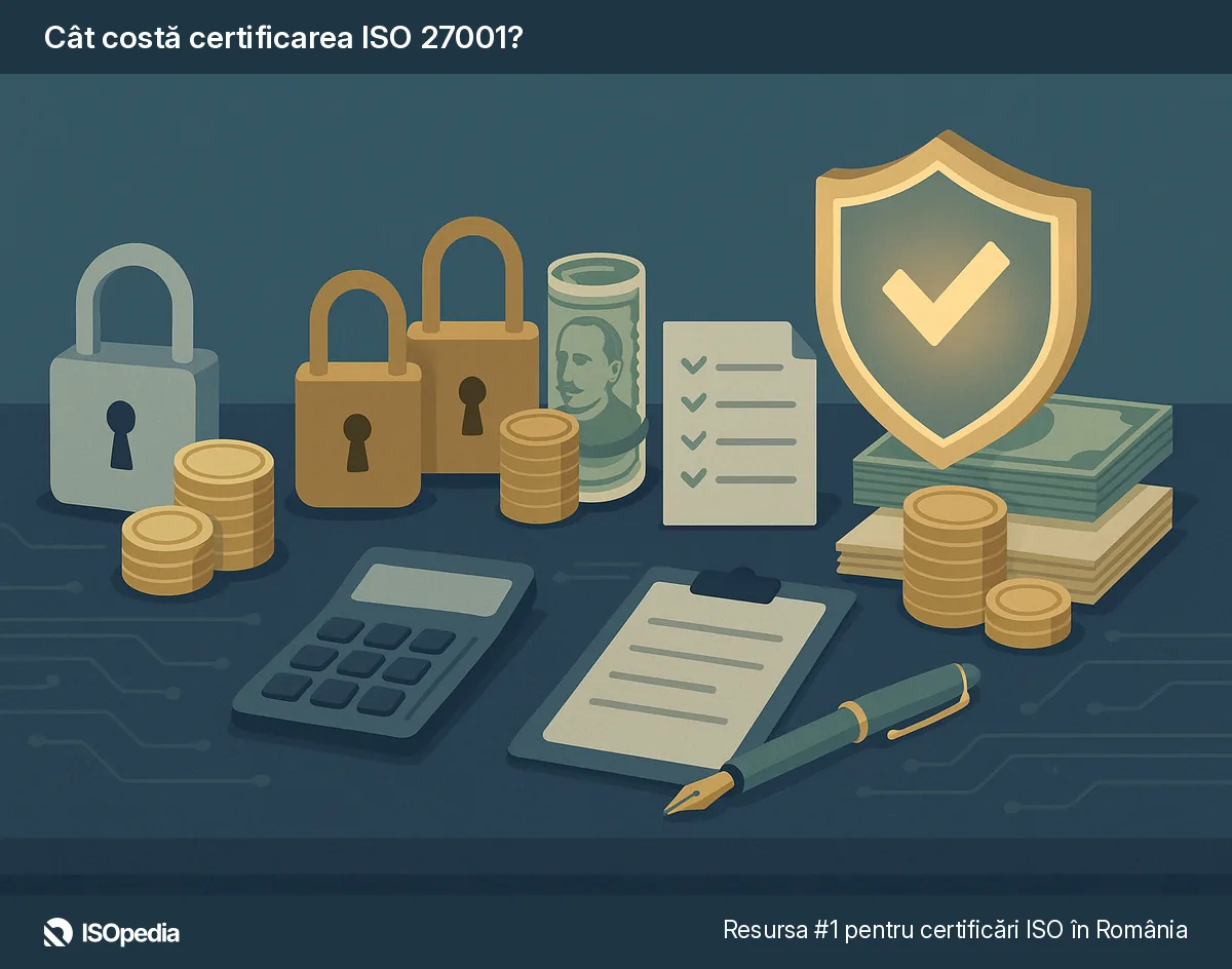 Cât costă certificarea ISO 27001?