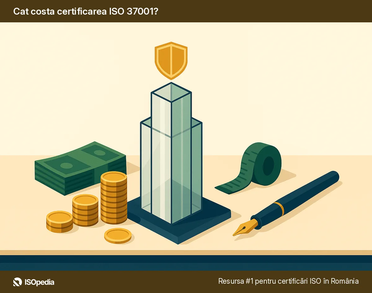 Cat costa certificarea ISO 37001?