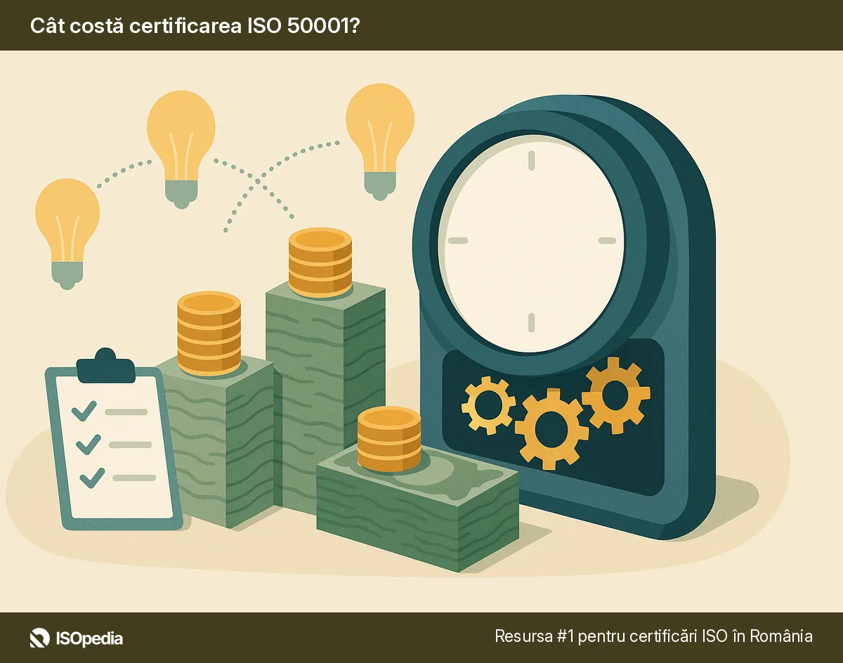 Cât costă certificarea ISO 50001?