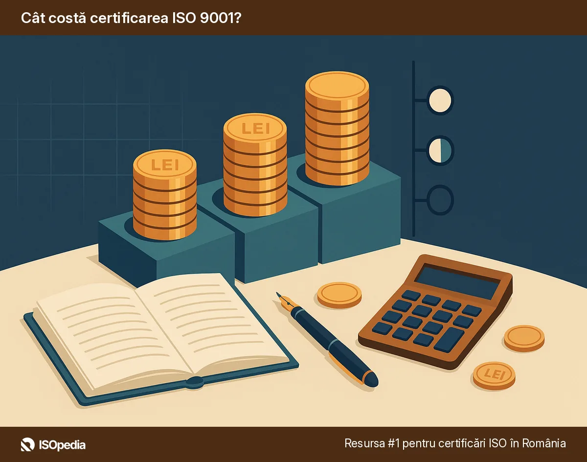Cât costă certificarea ISO 9001?