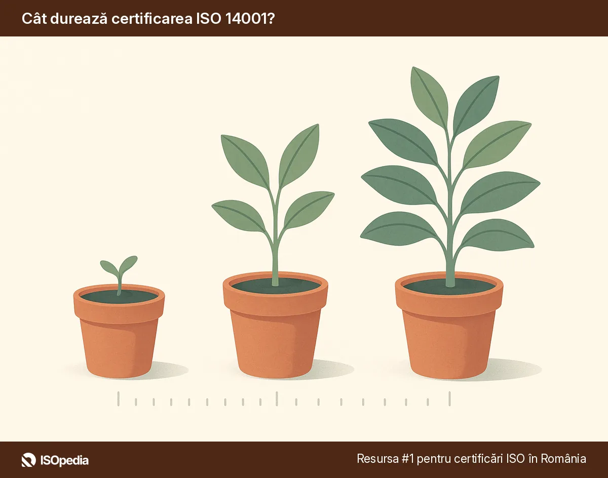 Cât durează certificarea ISO 14001?