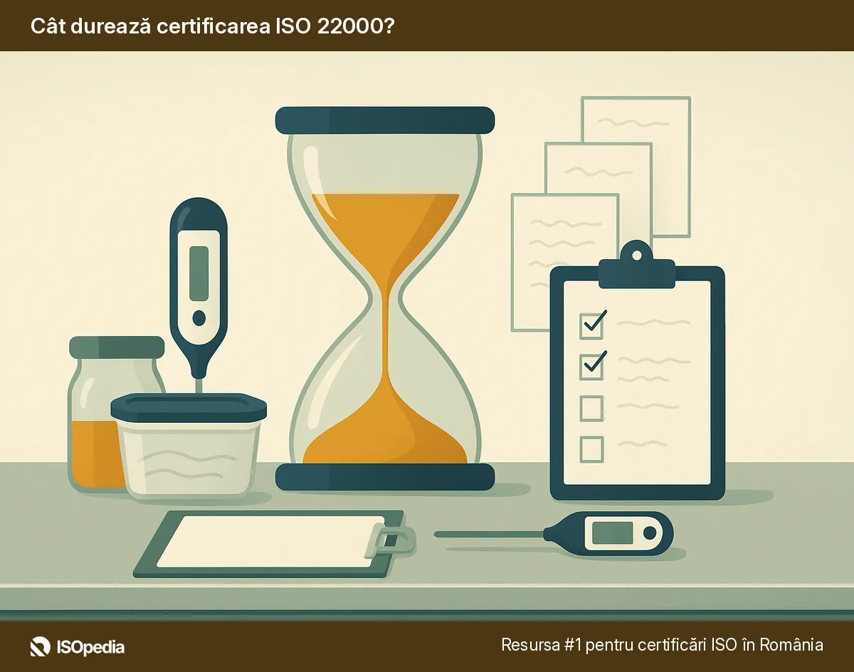 Cât durează certificarea ISO 22000?