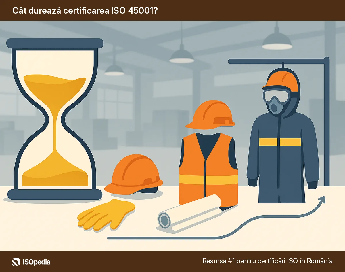 Cât durează certificarea ISO 45001?