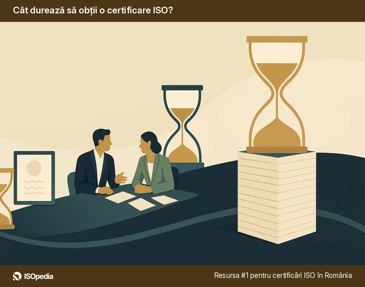 Cât durează să obții o certificare ISO?