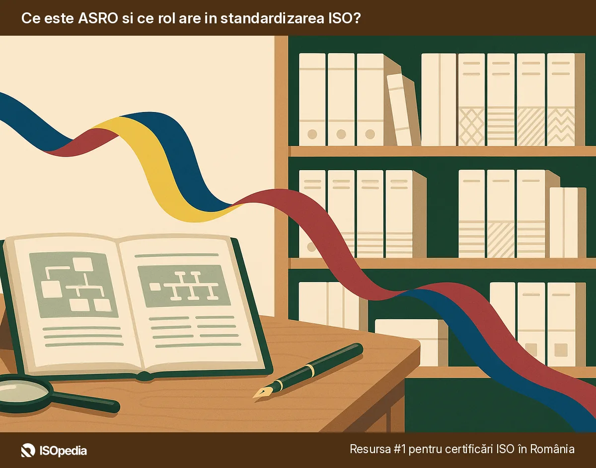 Ce este ASRO si ce rol are in standardizarea ISO?