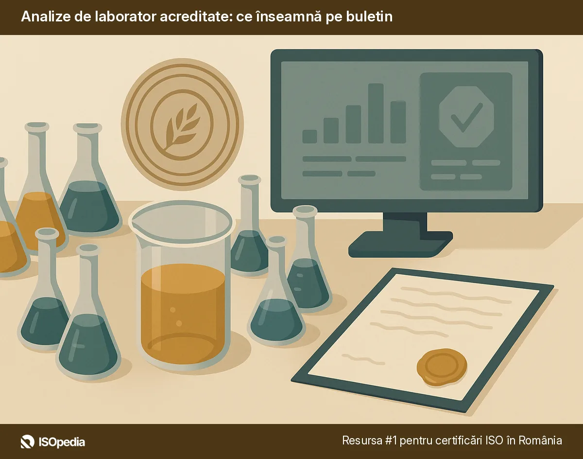 Analize de laborator acreditate: ce înseamnă pe buletin