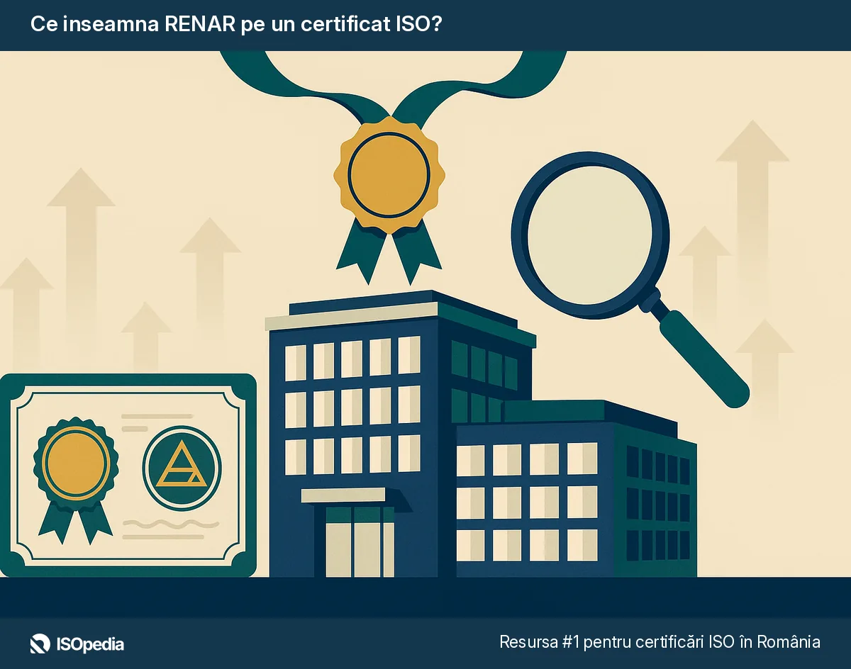 Ce inseamna RENAR pe un certificat ISO?