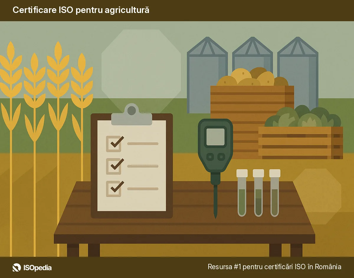 Certificare ISO pentru agricultură