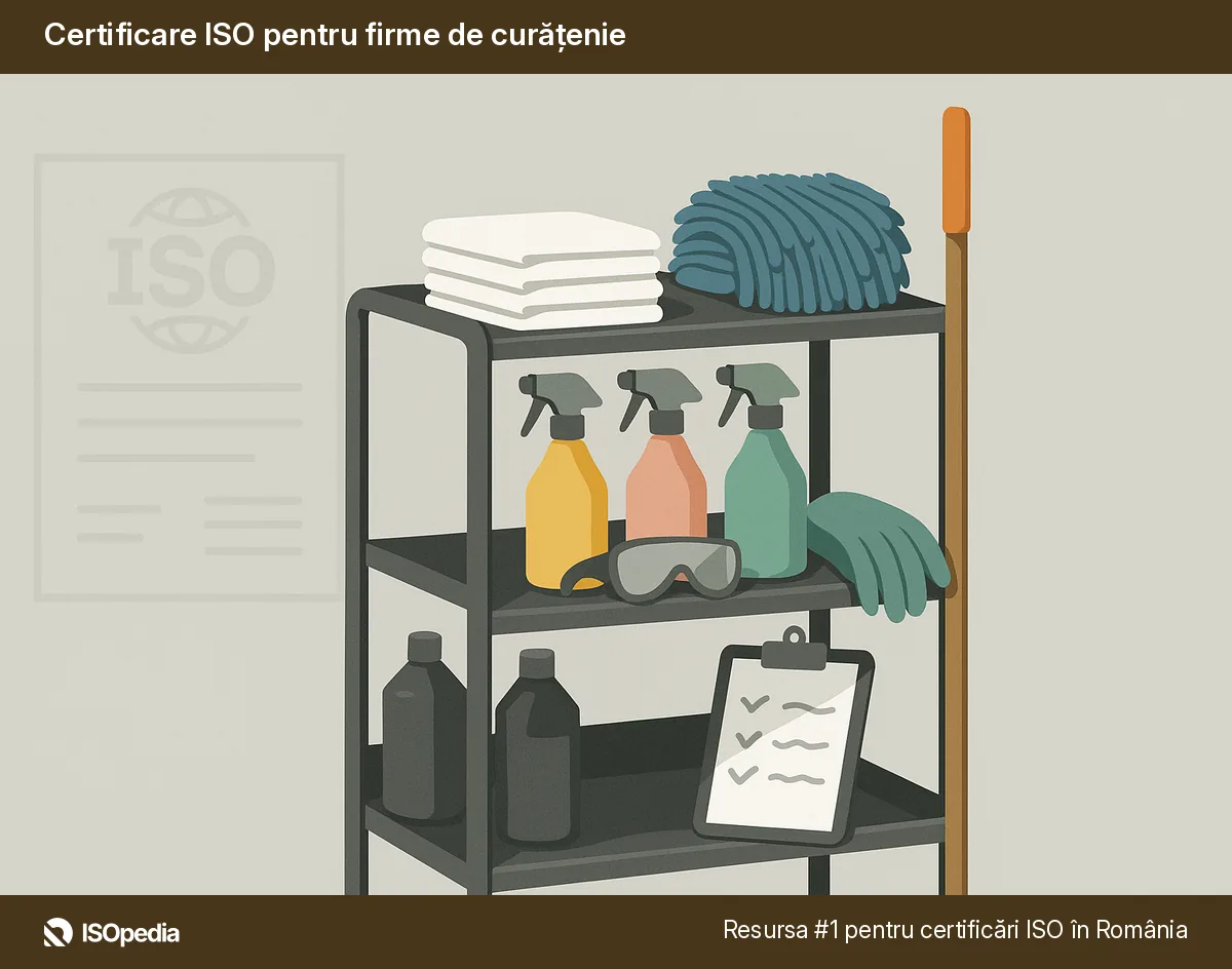 Certificare ISO pentru firme de curățenie