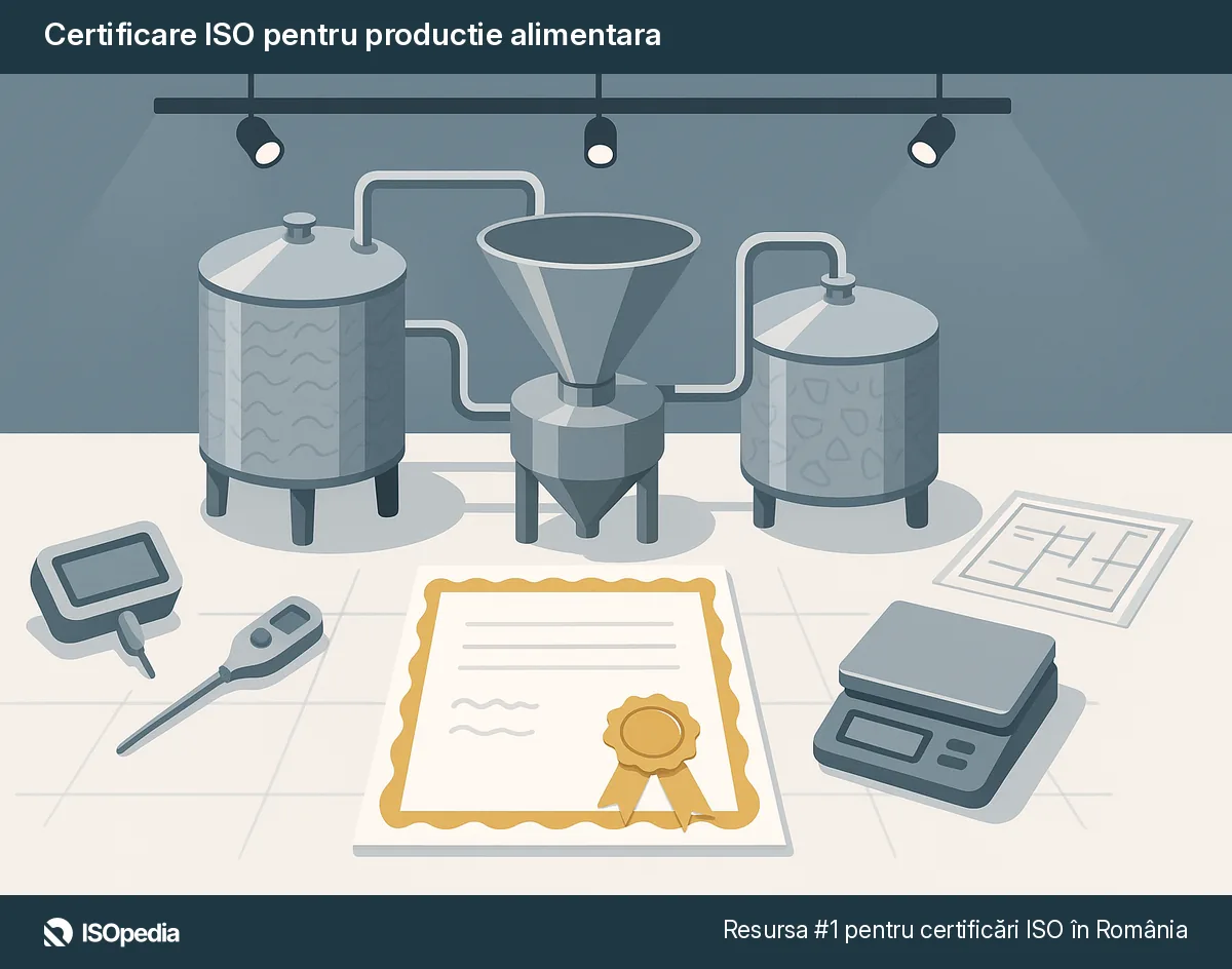 Certificare ISO pentru productie alimentara