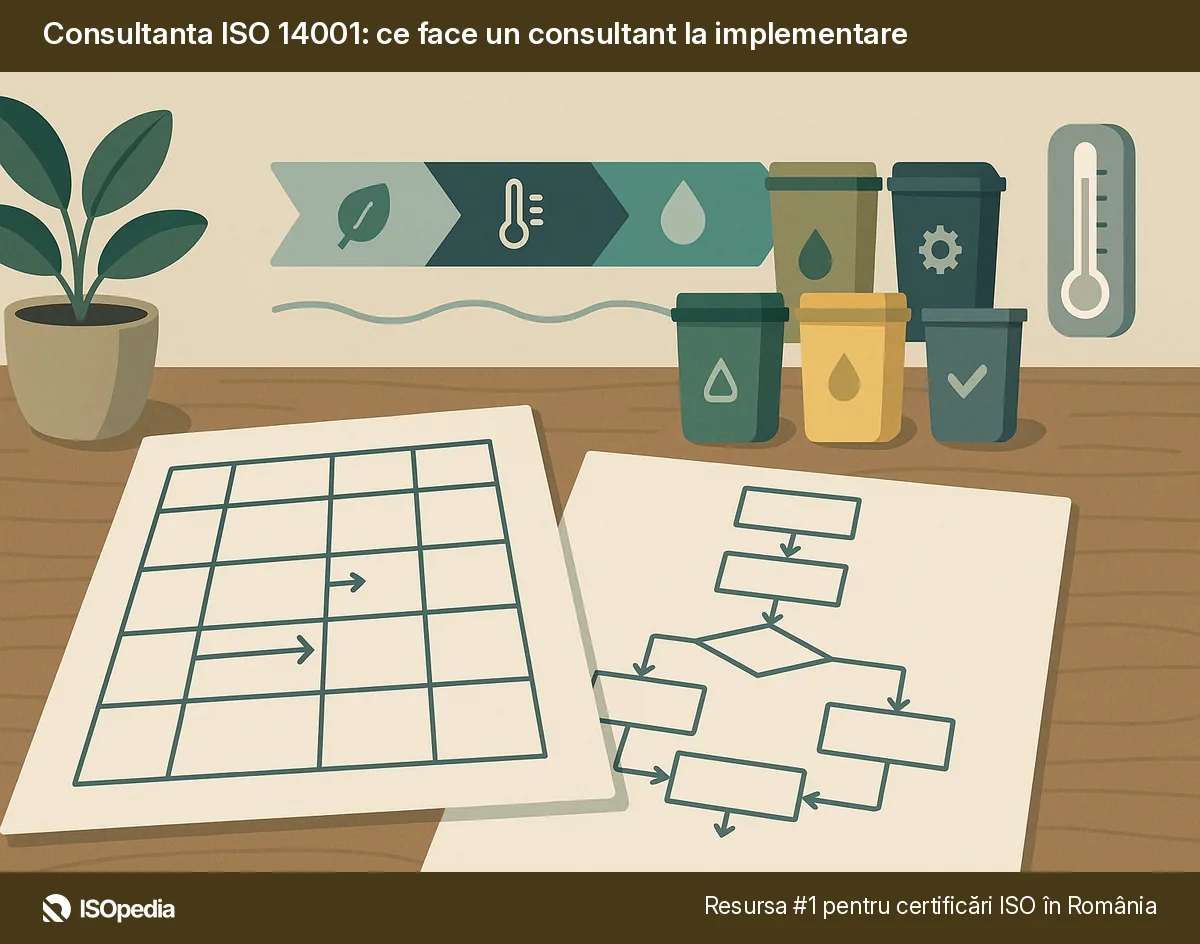 Consultanta ISO 14001: ce face un consultant la implementare