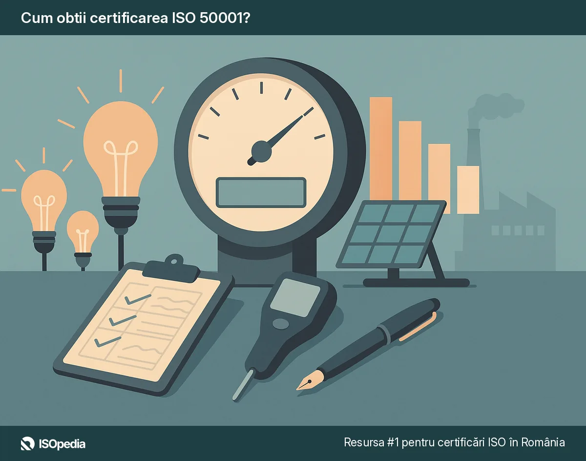 Cum obtii certificarea ISO 50001?