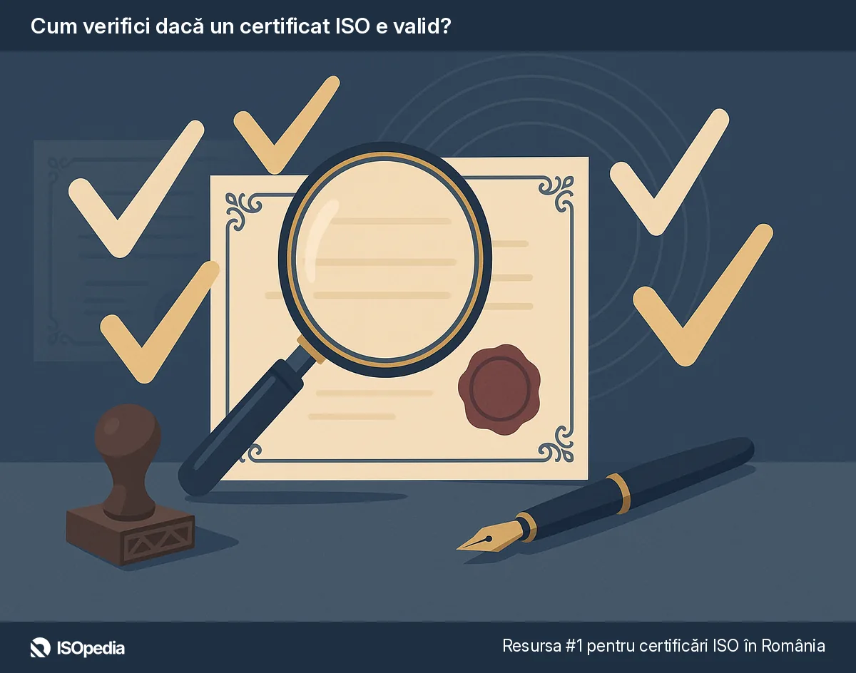 Cum verifici dacă un certificat ISO e valid?