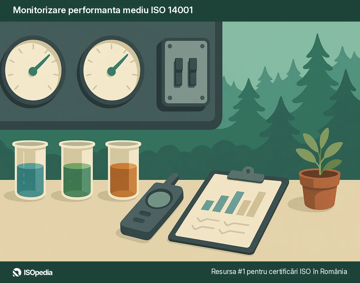 Monitorizare performanta mediu ISO 14001