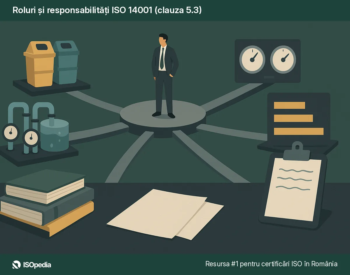 Roluri și responsabilități ISO 14001 (clauza 5.3)