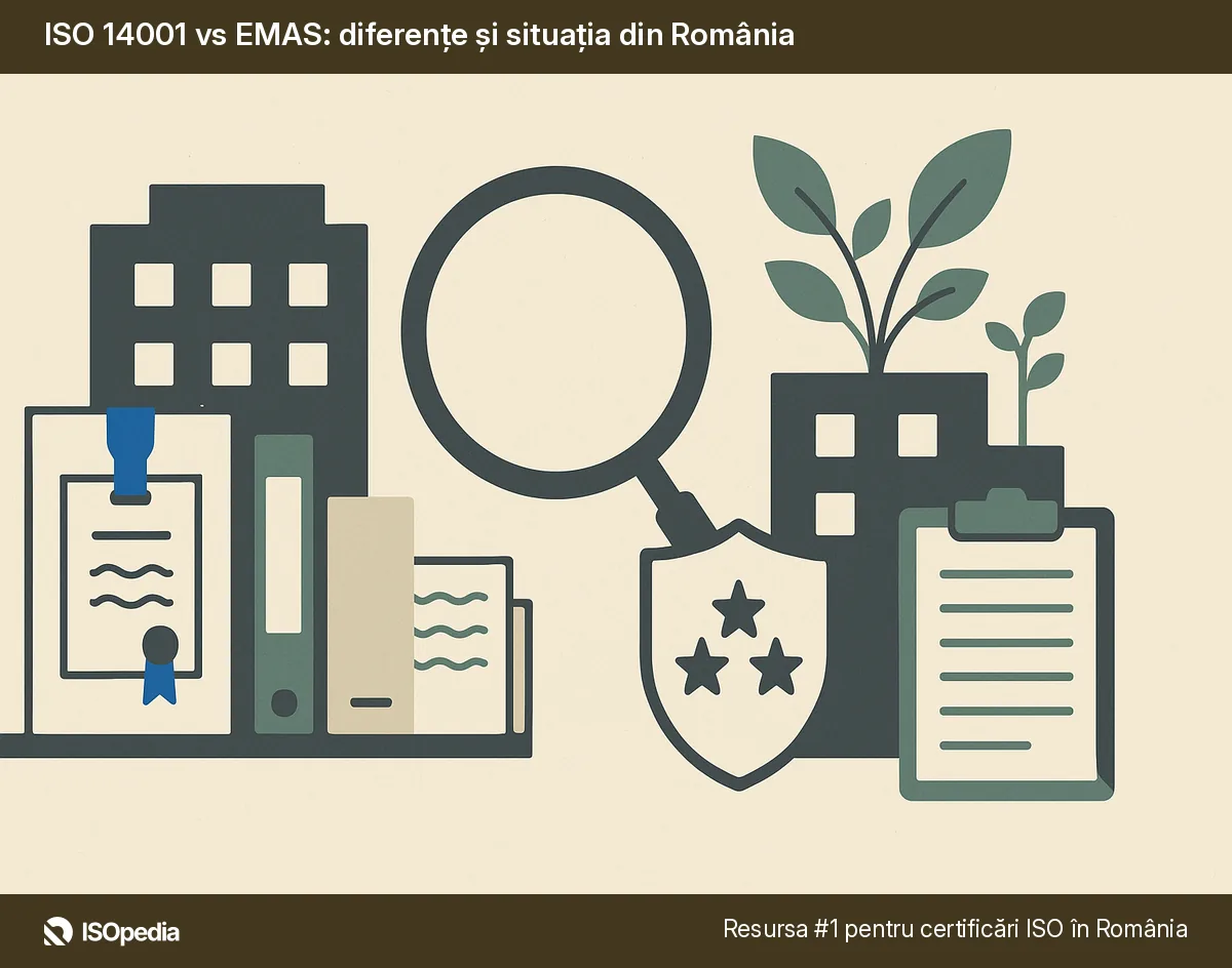 ISO 14001 vs EMAS: diferențe și situația din România