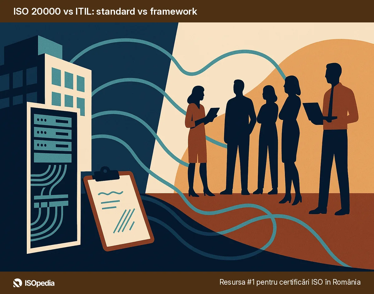 ISO 20000 vs ITIL: standard vs framework