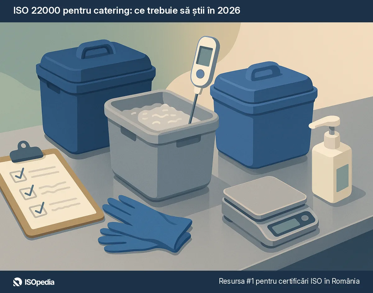 ISO 22000 pentru catering: ce trebuie să știi în 2026