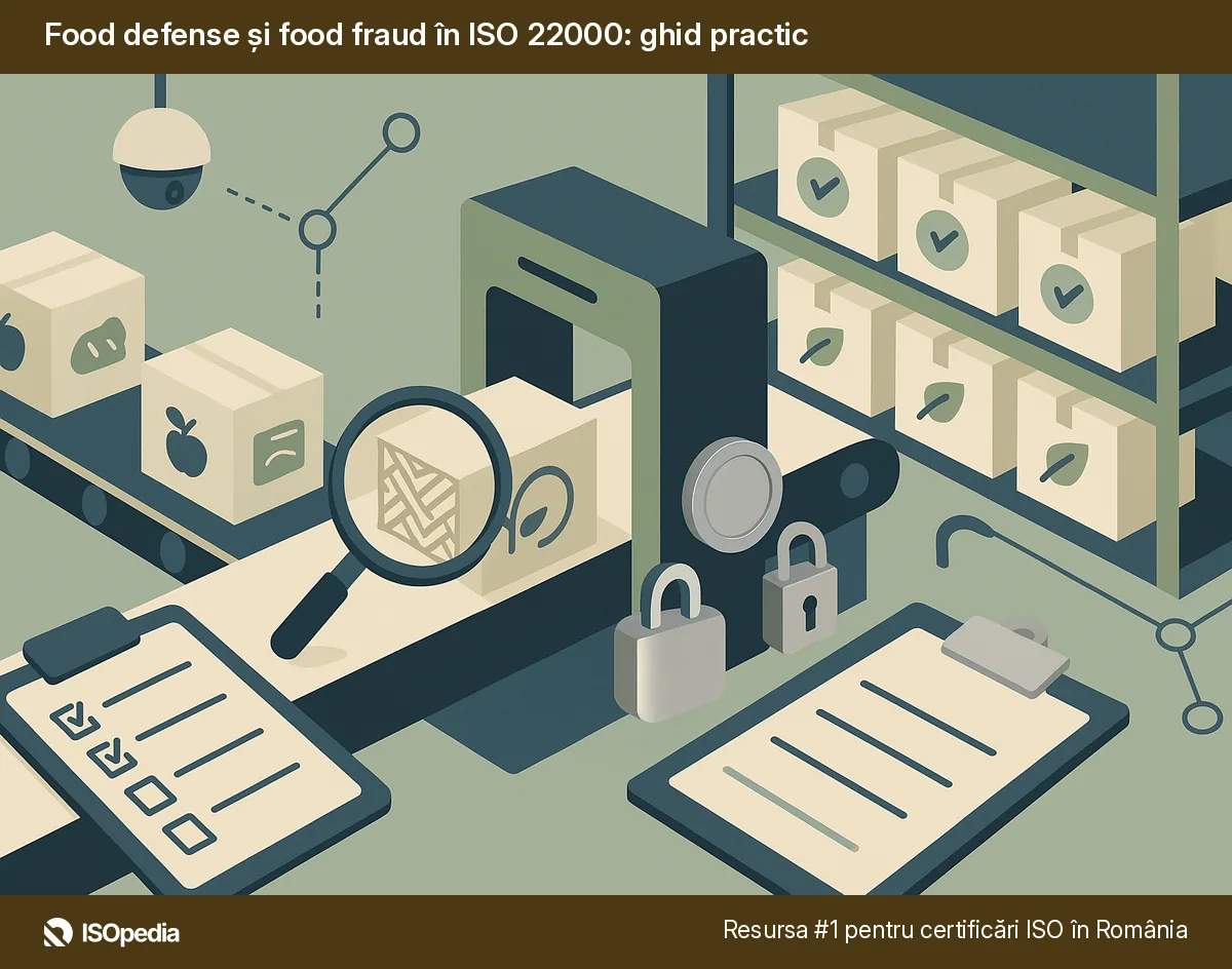 Food defense și food fraud în ISO 22000: ghid practic