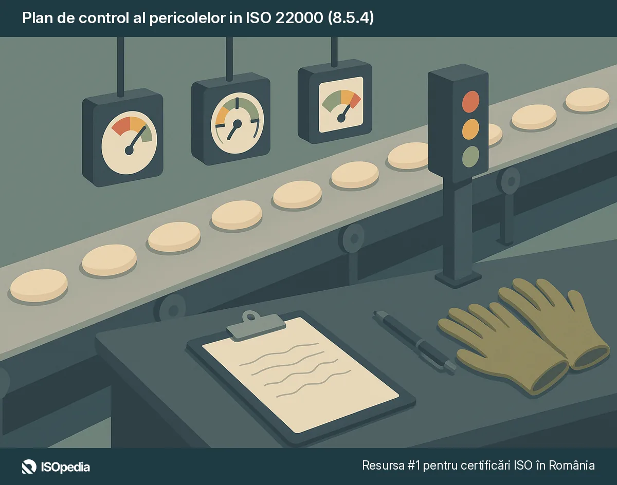 Plan de control al pericolelor in ISO 22000 (8.5.4)