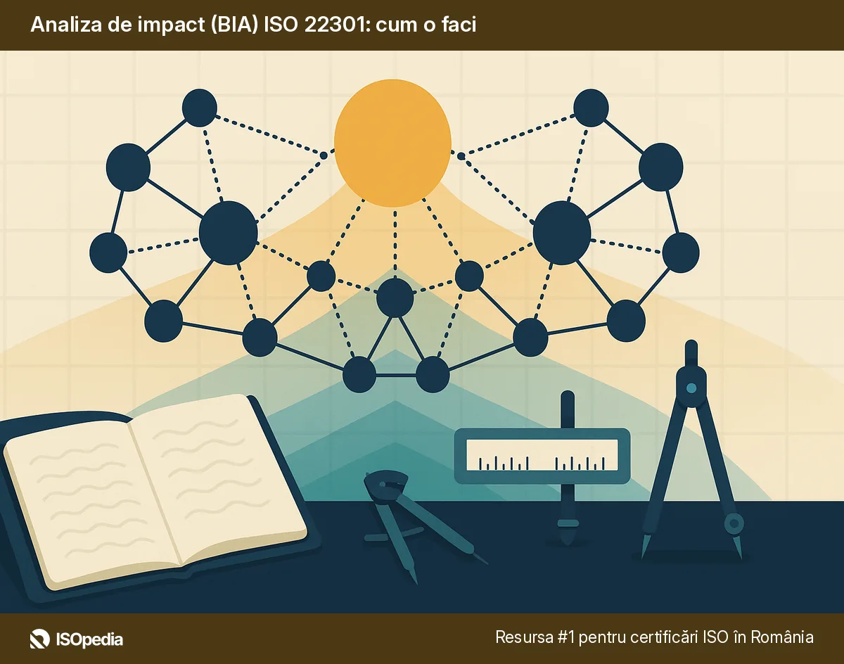 Analiza de impact (BIA) ISO 22301: cum o faci