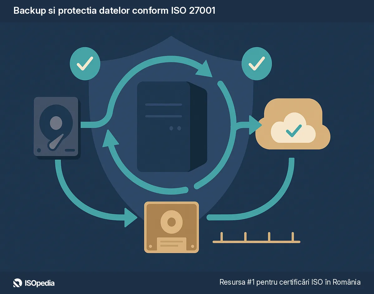 Backup si protectia datelor conform ISO 27001