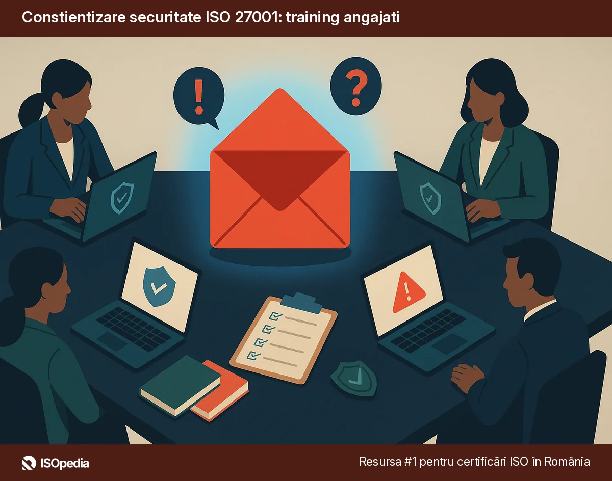 Constientizare securitate ISO 27001: training angajati