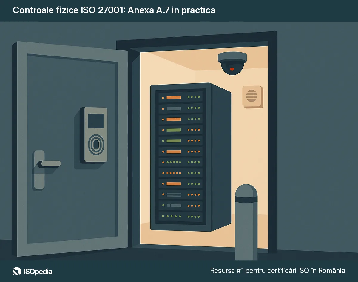 Controale fizice ISO 27001: Anexa A.7 in practica