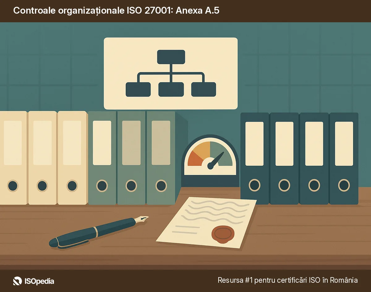 Controale organizaționale ISO 27001: Anexa A.5