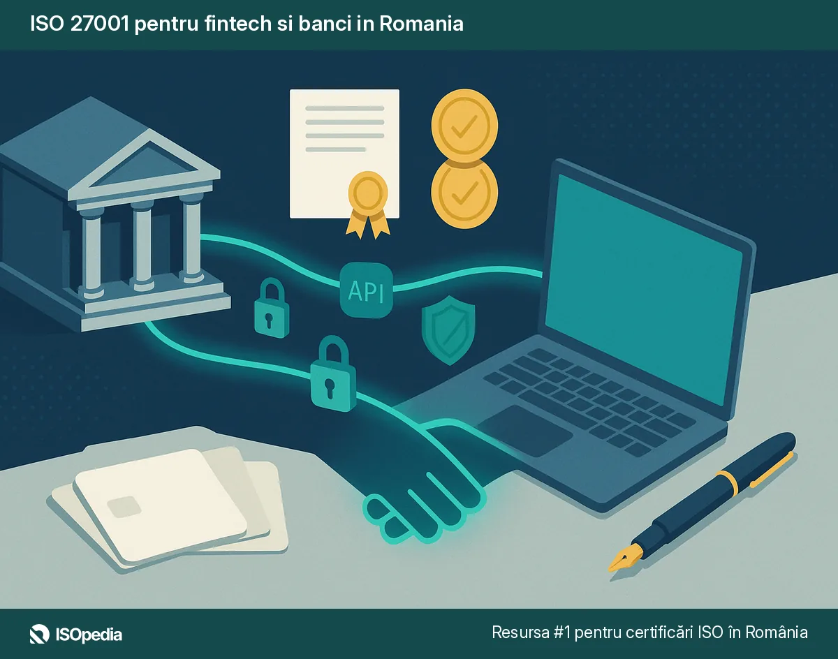 ISO 27001 pentru fintech si banci in Romania