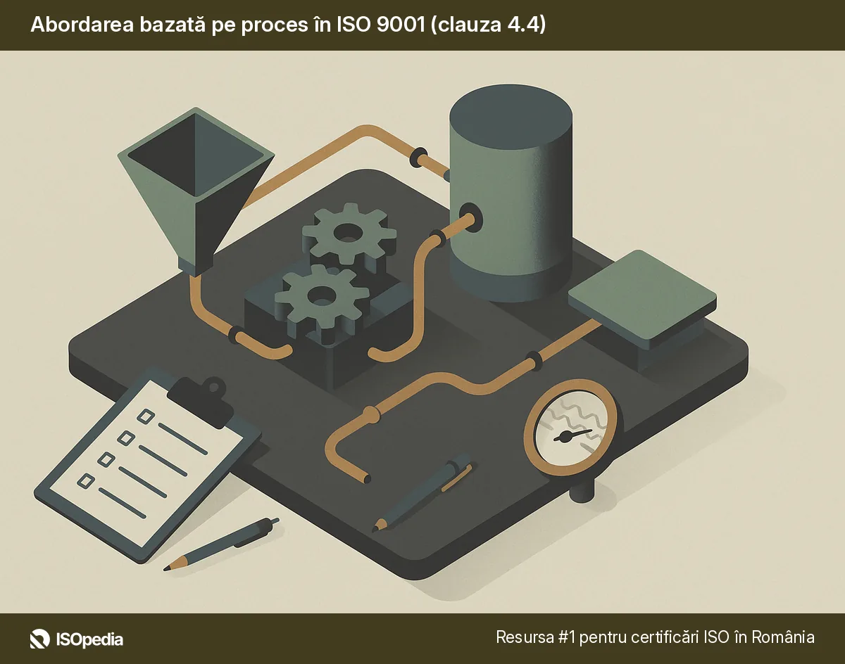 Abordarea bazată pe proces în ISO 9001 (clauza 4.4)