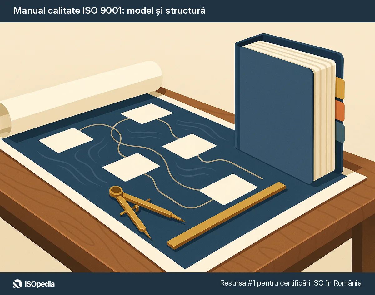 Manual calitate ISO 9001: model și structură