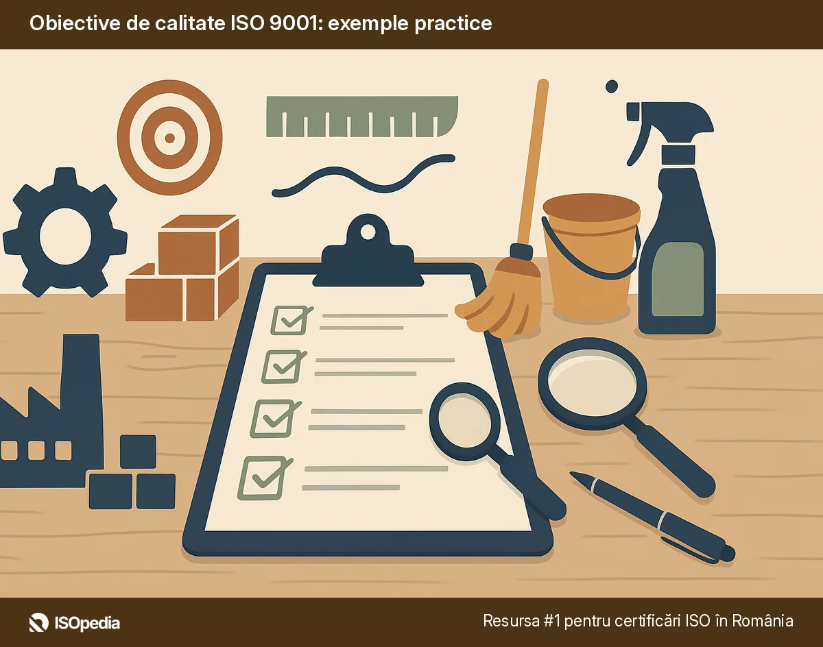 Obiective de calitate ISO 9001: exemple practice